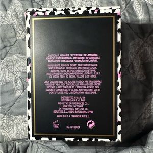 I love juicy couture parfume